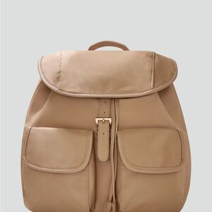 Year of Ours! Tan Women's Backpack Purse